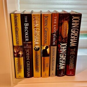 Lot of 7 John Grisham 1st Editions, including The Rainmaker, The Chamber